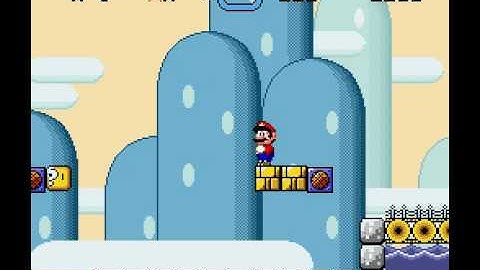 Super Mario World Hacking - SMB3 Animated Bricks Test