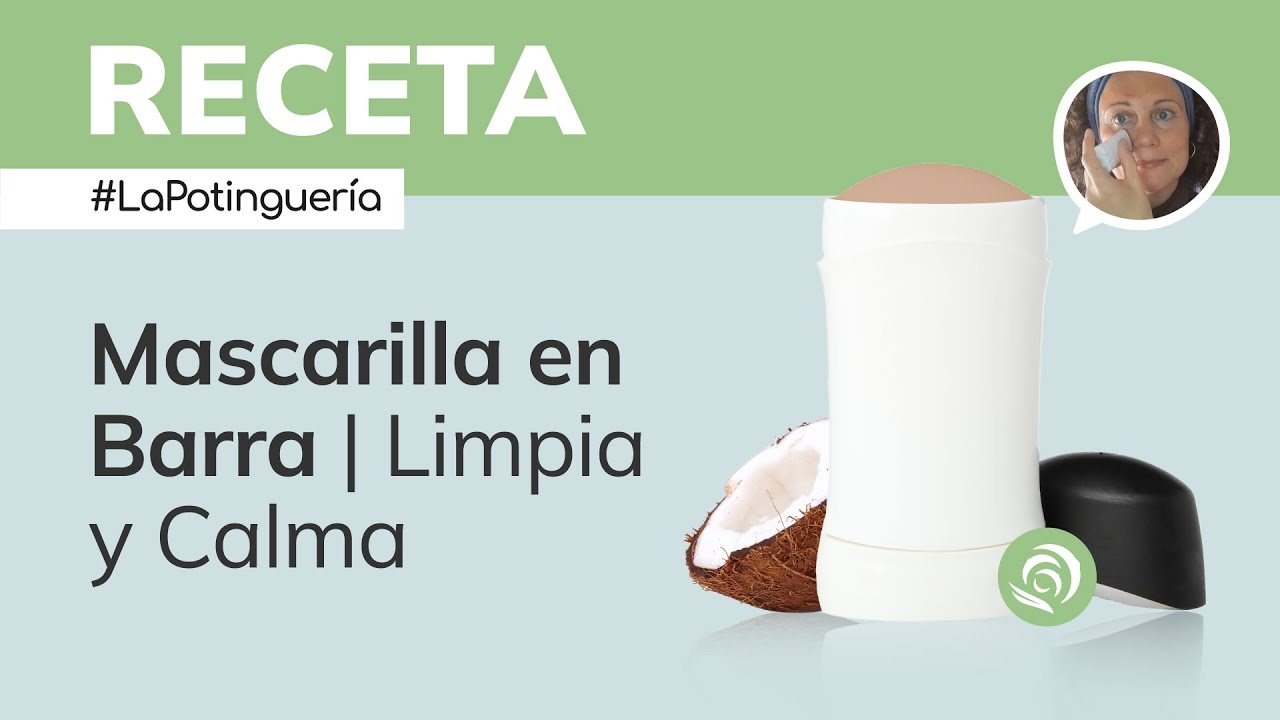 Cómo hacer Mascarilla Facial en Barra ✨🌾 Limpiadora y Calmante 🌿 con Arcilla Roja 🥣 Jabonarium 