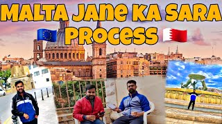 Malta Jane ka Sara process 🇧🇭🇪🇺 #malta #europe #europelife #viral