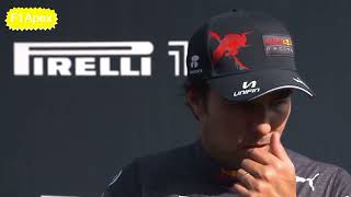Sergio Perez Post Qualifying Interview - F1 Dutch Grand Prix 2022