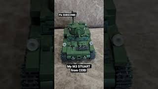 My M3 STUART from COBI #lego #ww2rebuilder #ww2 #history #army #cobi #military