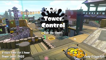 Just More Gameplay of Custom Explosher - Splatoon 2 | X-Rank (Tower Control)