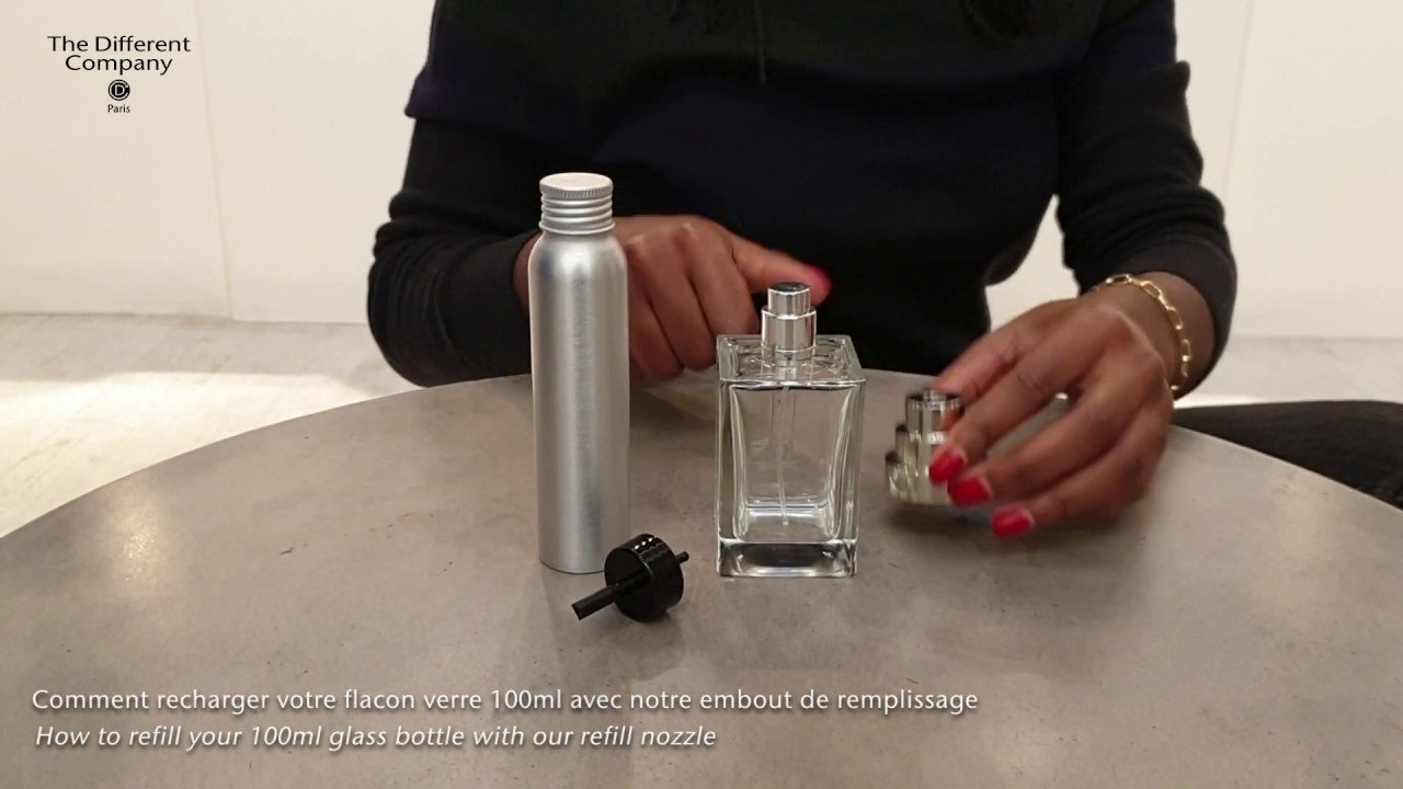 Comment recharger votre flacon 100ml grâce à notre embout de