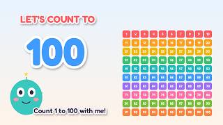 Count to 100 for Kids 🔢 | Counting 1 to 100 with a Hundred Chart | Fun Math for Kids screenshot 1