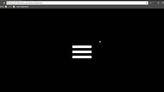 Simple Menu Bar Animation || HTML and CSS only