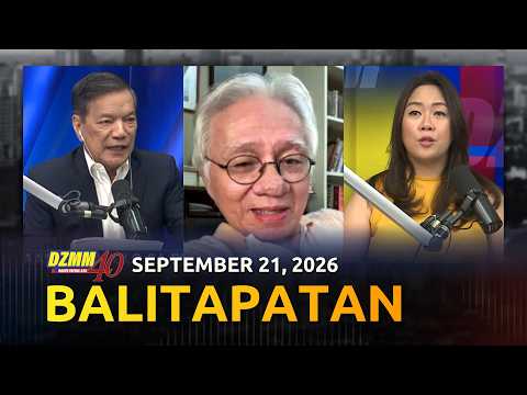 Balitapatan | DZMM Teleradyo (21 September 2026)