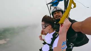 Skydiving in thiland,with Nepali skydiver..,