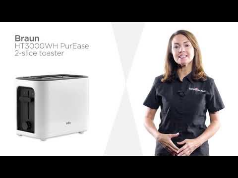 Product Video - Braun 2 Slice Toaster HT3000WH - YouTube