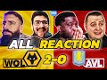 ASTON VILLA FANS GUTTED 🤣 HATERS GO WILD 🔥 REACTION TO WOLVES 2-0 ASTON VILLA | PREMIER LEAGUE