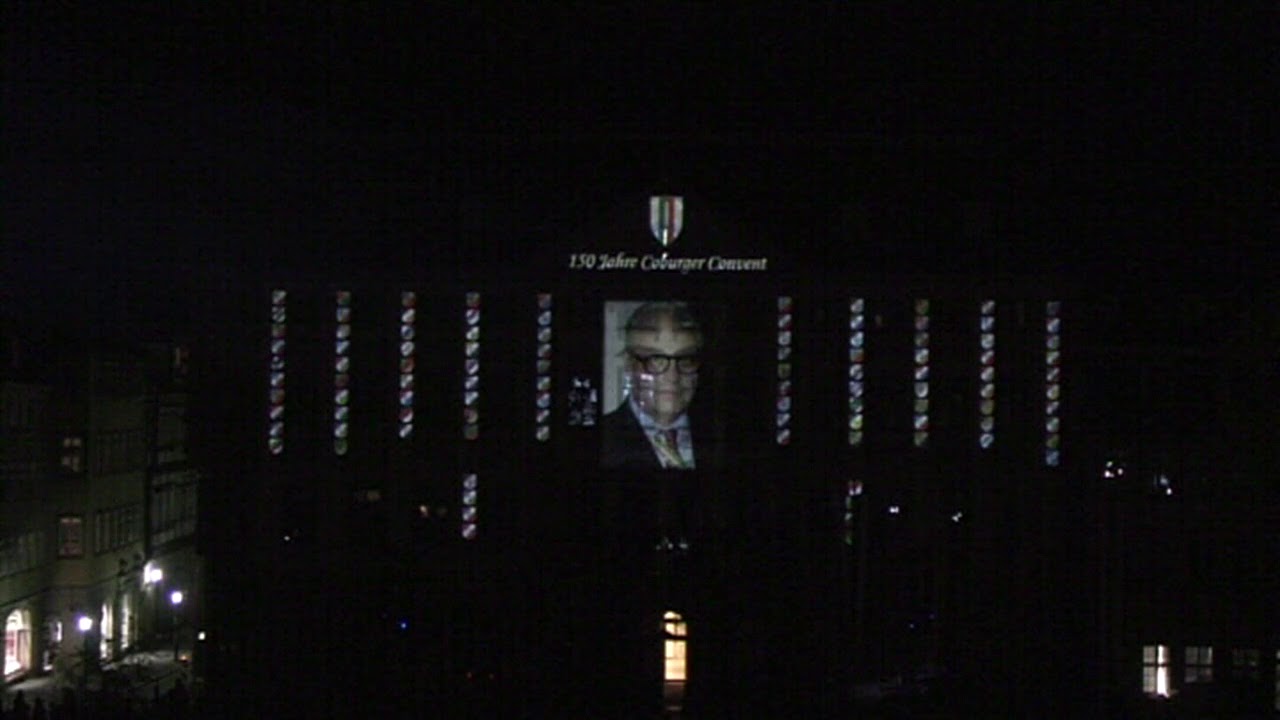 150 Jahre Coburger Convent 2018 - Rathaus-Projektion - Lichtshow - Präsentation