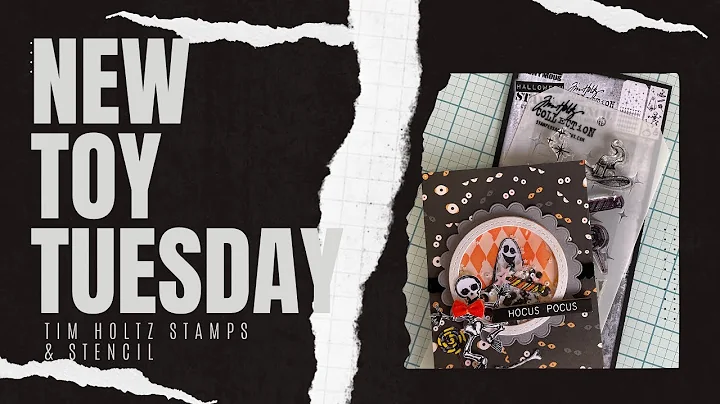 New Toy Tuesday- Tim Holtz Halloween Stamp & Stenc...