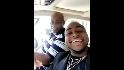 Davido Shares More About His Billionaire Father, Dr Deji Adeleke... With His Dad With A Big Smile!