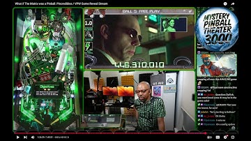 What if The Matrix was a Pinball: Pincredibles / VPW Game Reveal Stream