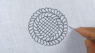 Circle Design Stitch,Hand Embroidery Circle Embroidery Stitch,For Cushion Cover