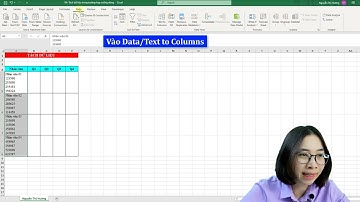 Tuyệt chiêu tách dữ liệu tự động trong trường hợp xuống dòng trong Excel | Nguyễn Thị Hường