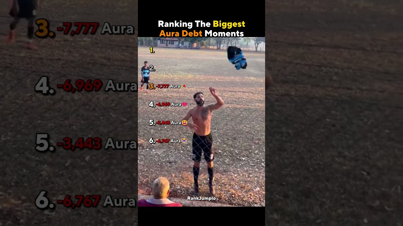 Ranking the biggest aura debt moments 💀🗿 #usa