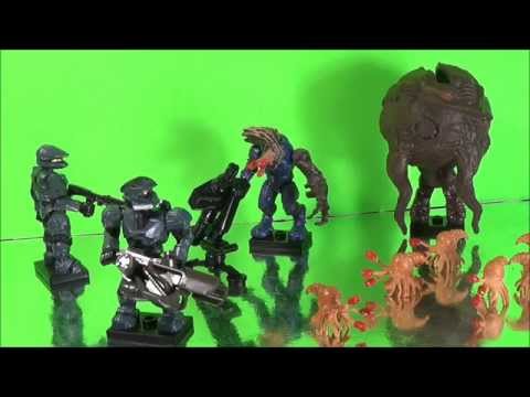 Mega Bloks Halo UNSC Flood Hunters Battle Unit – Covert OPs Set Mit Spartanern & Flood-Figuren