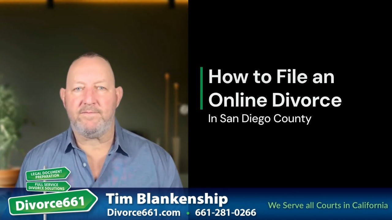 💻 How to File an Online Divorce in San Diego County | San Diego Divorce 