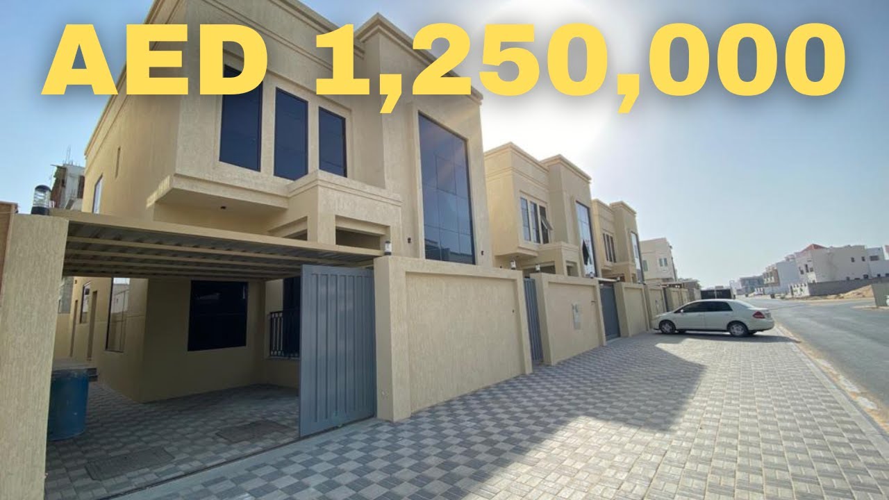 Villa For Sale In Ajman UAE 5 Bedrooms Prime Location. YouTube