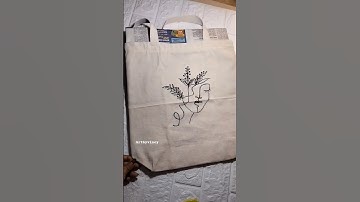 Tote Bag Painting Tutorial (Easy!)