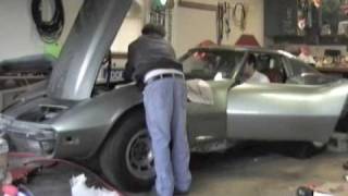 1977 Corvette First Start