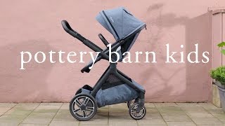 pottery barn double stroller