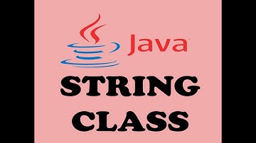 STRING CLASS IN JAVA PROGRAMMING (URDU / HINDI)