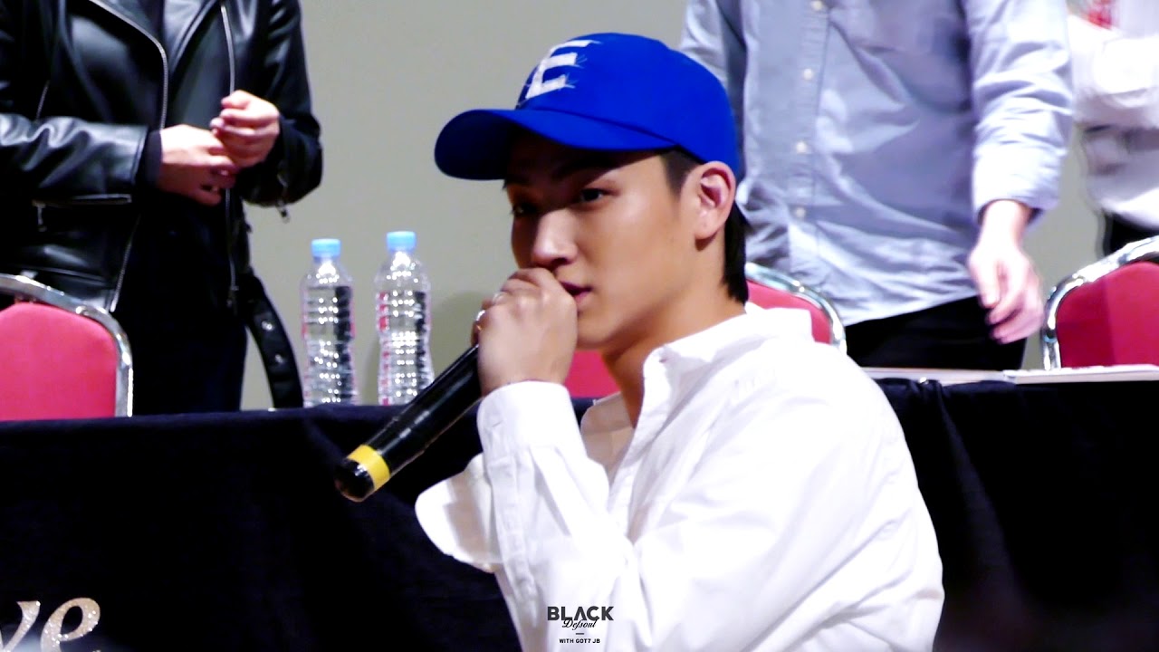 180324 고양 팬사인회 진짜 충격적인 꿈꿧다는 재범 (GOT7 JB)