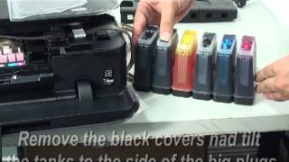 Continuous ink supply system Installation for Canon MG6360 MG5460 Continuous ink supply system Installation for Canon MG6360 MG5460