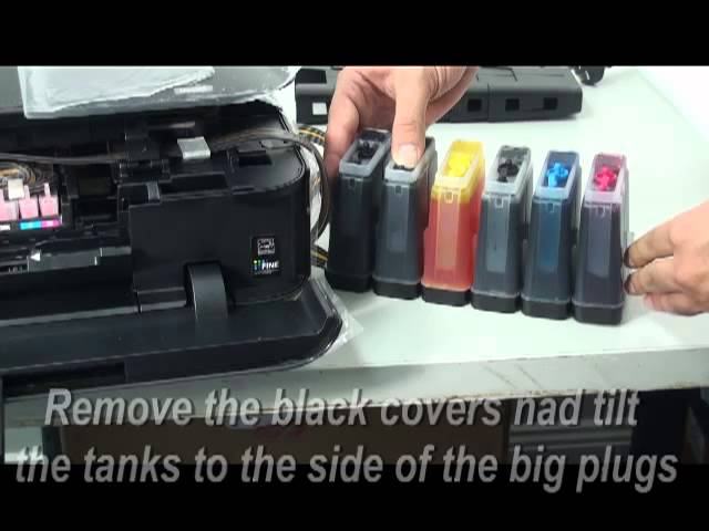 Continuous ink supply system 