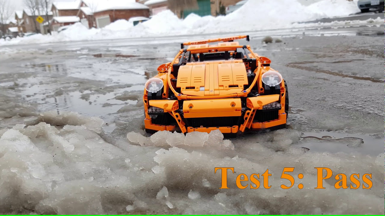 4x4 Winter Ready Porsche 911 Gt3 Rs Lego Technic 42056 Mod 11