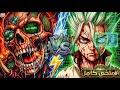 نهاية سر التحجير سينكو يسافر للقمر لمواجهة واي مان ملخص أنمي دكتور ستون الموسم الأخير 1 6