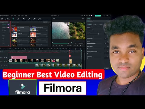 best editing software in 2024 ? filmora video editing tutorial for beginners