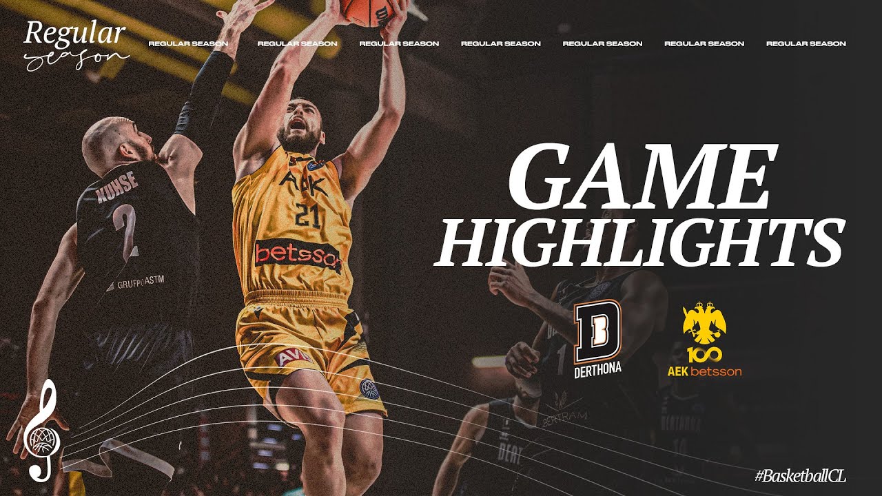 Bertram Derthona Basket v AEK Betsson BC | Highlights | 