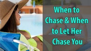 When to Chase & When to Let Her Chase You Resimi