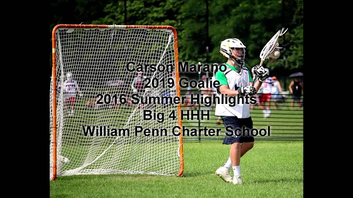 Carson Marano (2019 Goalie) 2016 Summer Highlights