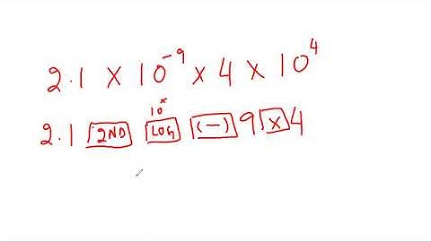 exponents in TI84