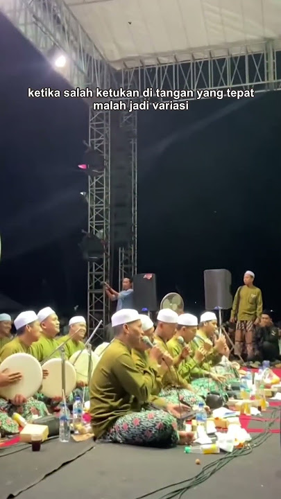 MASTER HASAN SALAH KETUKAN MALAH JADI VARIASI #azzahir #sholawat #hadroh #habibbidin #zahirmania