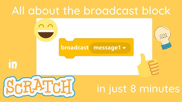 All about the Broadcast Block in Scratch(Tutorial 19)