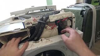 Стирально-сушильная машина AEG с тепловым насосом,не сушит. Почему нужна правильная диагностика?!