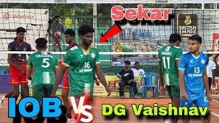 DG Vaishnav vs IOB | 💥 Set -1 | Chennai A Division Match | tnvolleys 