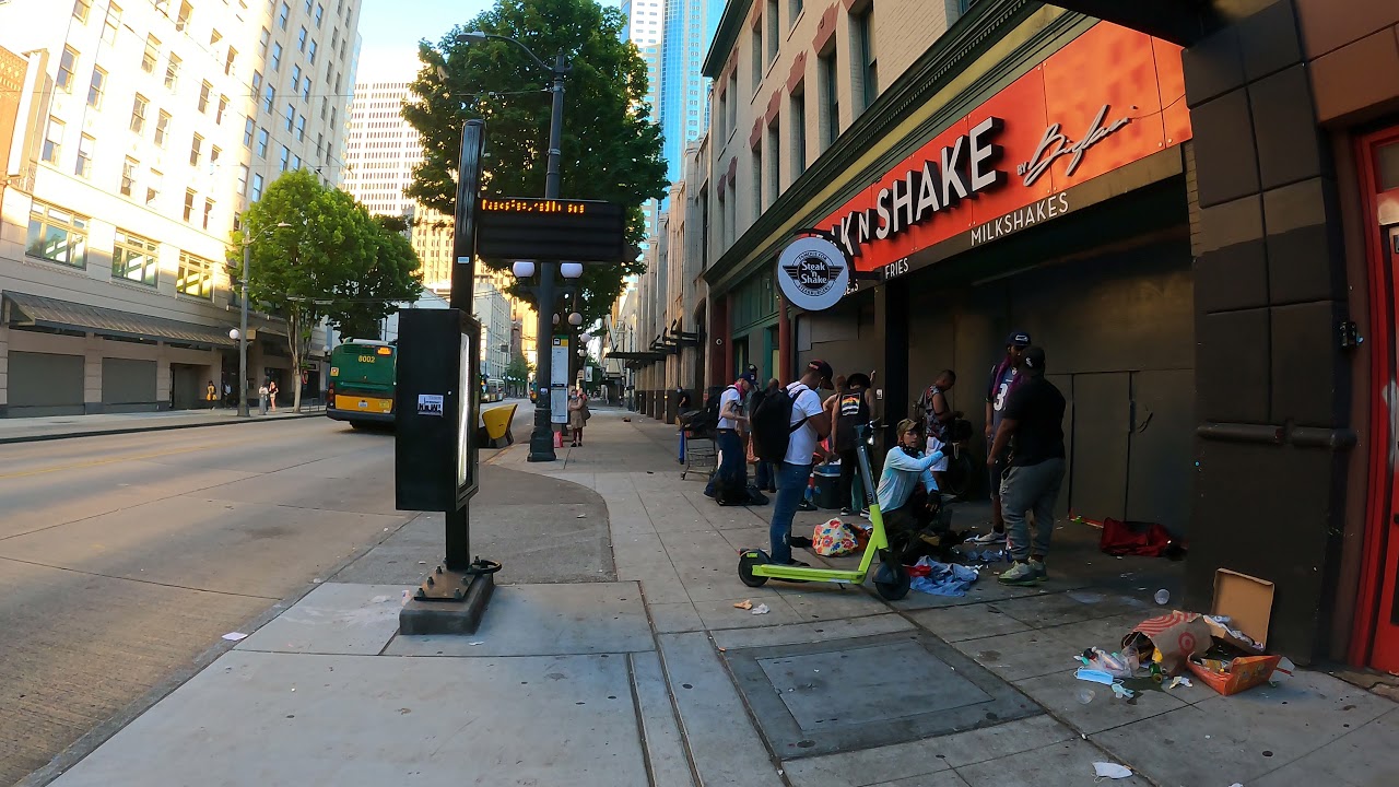 3rd Ave & Pike St in Seattle YouTube