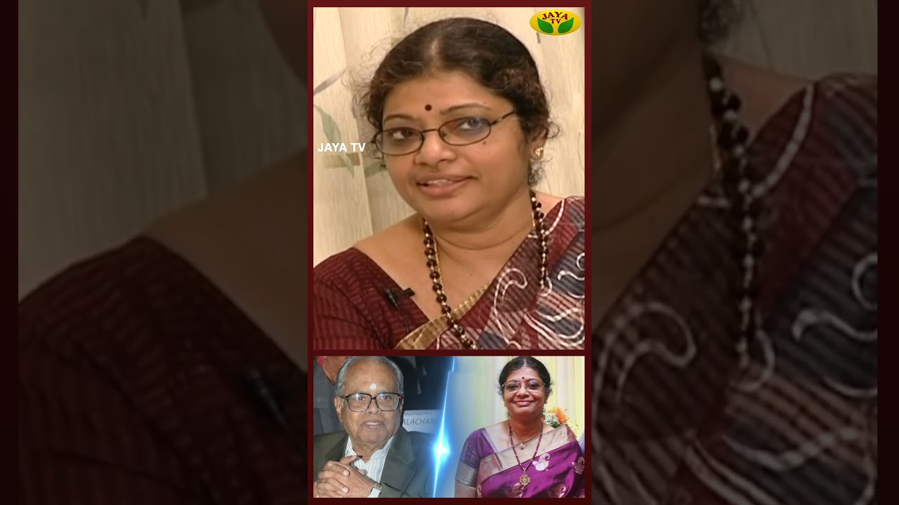 அப்போ எனக்கு பயமே தெரியல | Pushpa Kandaswamy | K. Balachander | Exclusive Interview | Jaya TV
