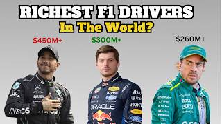 Top 10 Richest F1 Drivers in the World 2026 (Net Worth Rankings Revealed) #f1 #f1driver