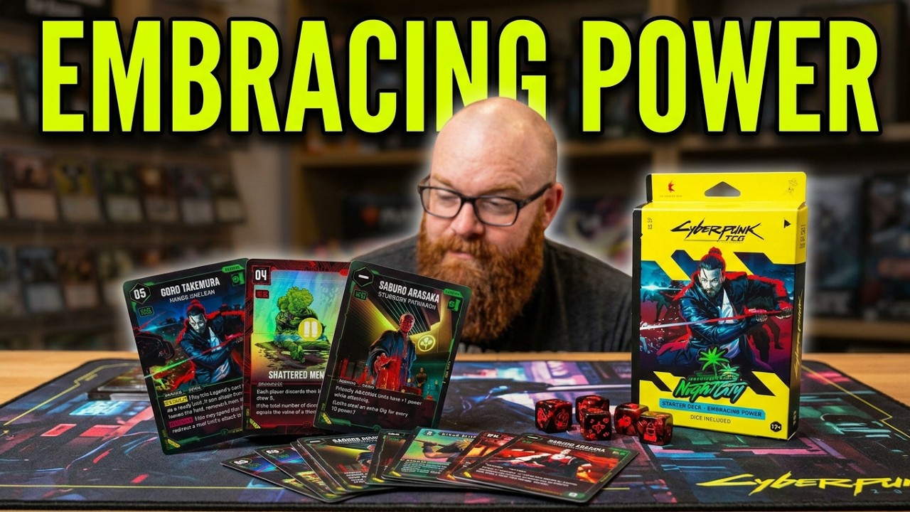 CYBERPUNK TCG – EMBRACING POWER! 🔥 Arasaka Starter Deck Opening