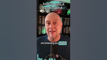 Passing a coding test