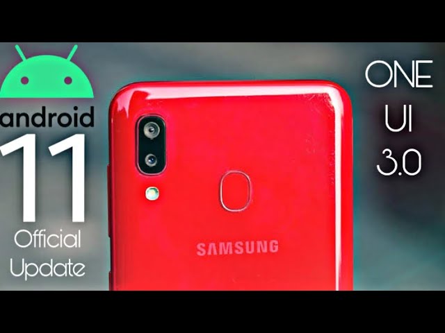 Samsung Galaxy A20 Official Android 11 Update - YouTube