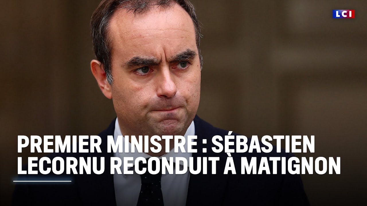 Nouveau Premier ministre : Sébastien Lecornu reconduit à Matignon par ...
