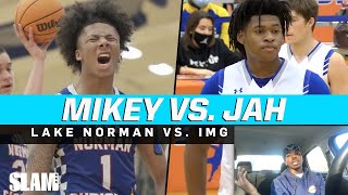 Mikey Williams vs. Jahzare Jackson \& IMG! Mikey TAKES OVER 2nd Half! |  REACTION