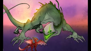 [Speedpaint] Dream SMP Dragons - Dream